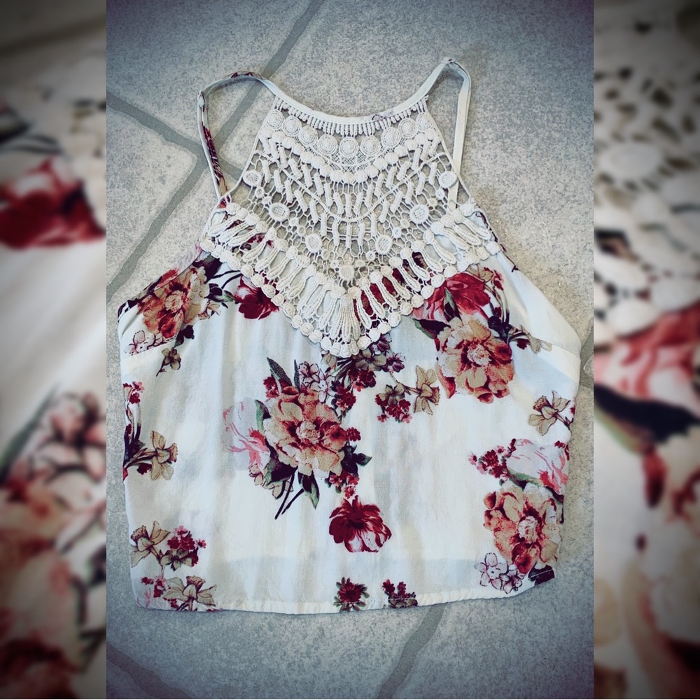 Floral Crop Top
